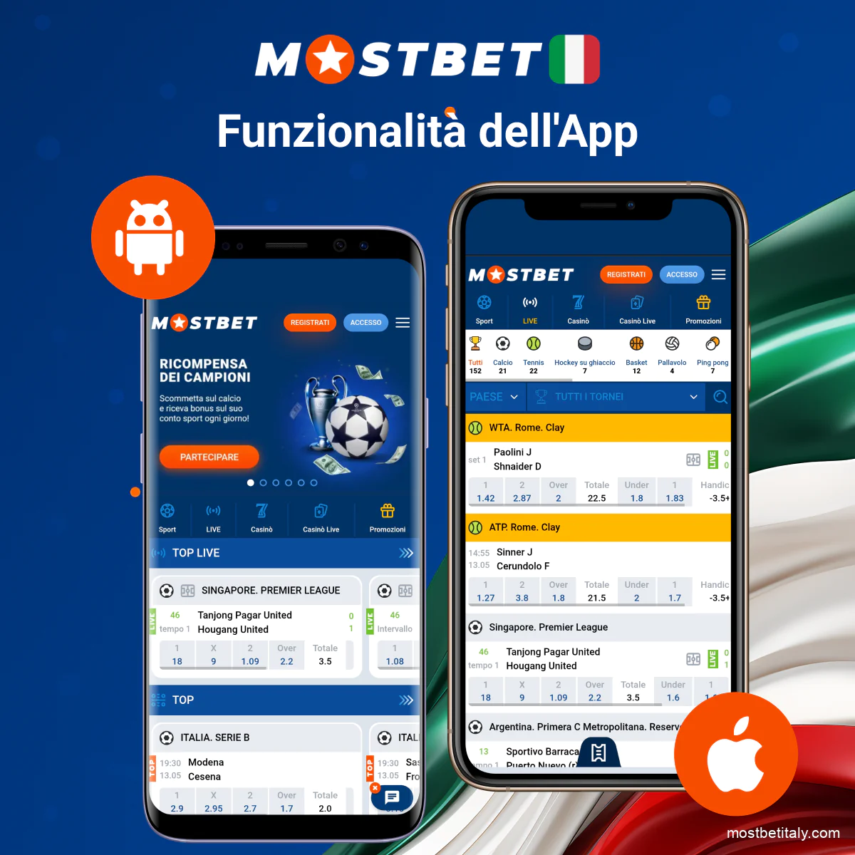 Mostbet app funzioni principali per utenti italiani
