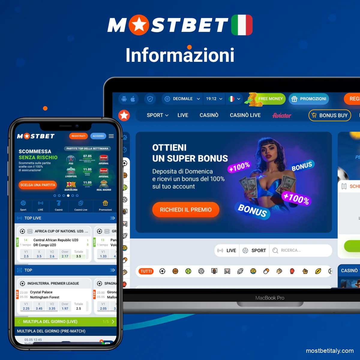 Casino Mostbet con giochi variati